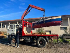 Gruttage sur chantier