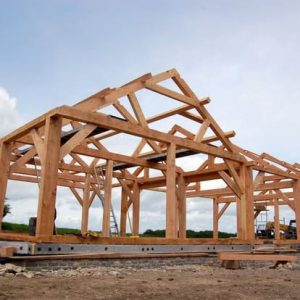 Assemblage bois poteaux et poutres